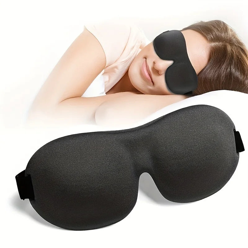 Masque de Nuit 3D Occultant - Sommeil Profond & Relaxation